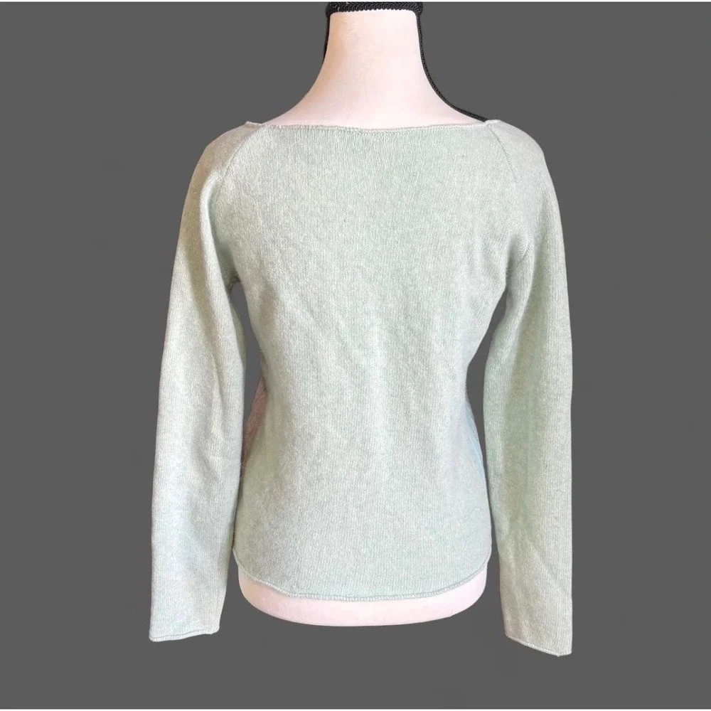 Free People Wool Blend Striped Cable Knit Sweater‎